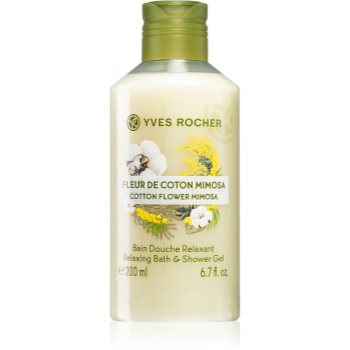 Yves rocher cotton flower mimosa gel de duș