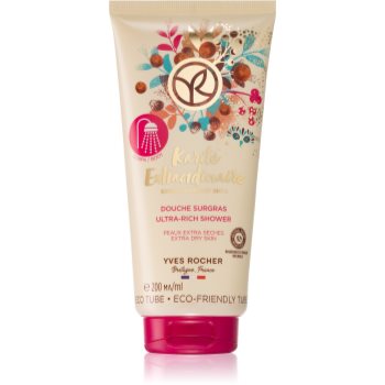 Yves rocher extraordinary shea gel de dus hranitor pentru piele foarte uscata