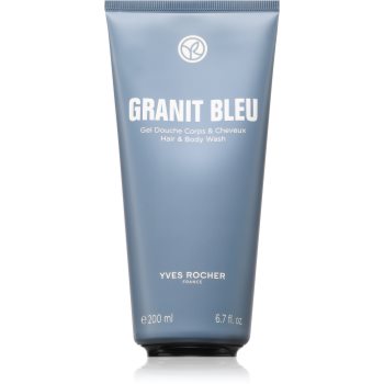 Yves Rocher Granit Bleu gel de duș pentru corp si par