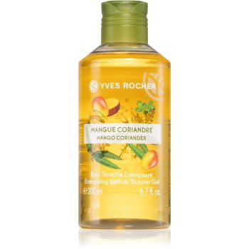 Yves rocher mango & coriander gel de duș energizant