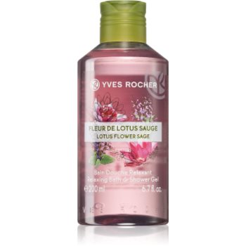 Yves rocher lotus flower sage gel de duș