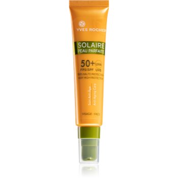 Yves rocher solaire peau parfaite cremă pentru plaja împotriva îmbătrânirii pielii