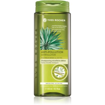 Yves rocher anti-pollution șampon micelar cu efect detoxifiant
