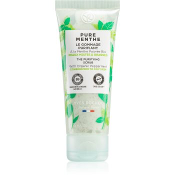 Yves rocher pure menthe curatare usoara dupa exfoliere