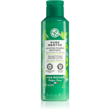 Yves rocher pure menthe tonic reglator al sebumului ce minimizeaza porii