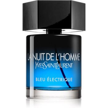 Yves Saint Laurent La Nuit de L’Homme Bleu Électrique Eau de Toilette pentru bărbați notino.ro imagine noua