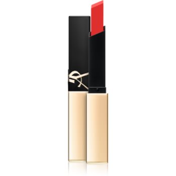 Yves Saint Laurent Rouge Pur Couture The Slim ruj mat lichid, cu efect de piele