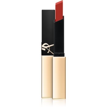Yves Saint Laurent Rouge Pur Couture The Slim ruj mat lichid, cu efect de piele