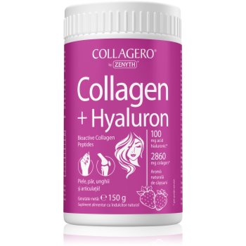 Zenyth Collagen + Hyaluron colagen hidrolizat pentru fortificarea articulațiilor și mărirea fermității pielii