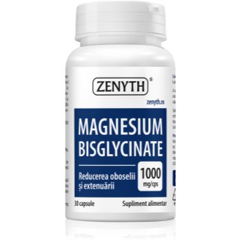 Zenyth Magnesium Bisglycinate capsule pentru suplimentarea eficientă a aportului de magneziu