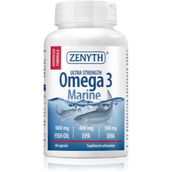 Zenyth Omega 3 Marine capsule pentru menținerea energiei și a capacității cognitive