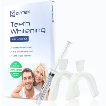 Zerex Teeth Whitening Set (pentru Albirea Delicata A Dintilor)