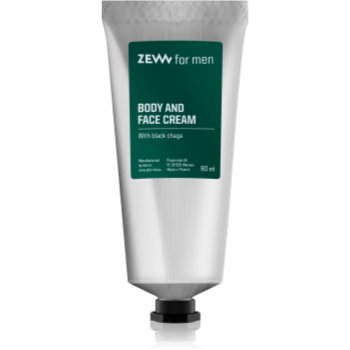 Zew For Men Body and Face Cream With Black Chaga crema corp si fata