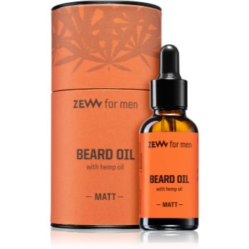 Zew Beard Oil with Hemp Oil ulei pentru barba cu ulei de canepa notino.ro