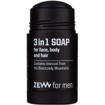 Zew For Men 3 in 1 Soap Sapun natural pentru fata, corp si par 3 in 1 - 1 | YEO