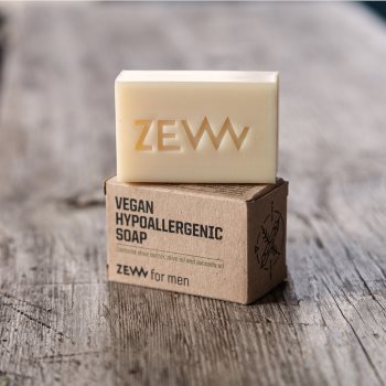 Zew For Men Vegan Hypoallergenic Soap săpun solid pentru fata si corp - 1 | YEO