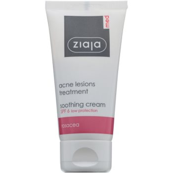 Ziaja Med Acne Lesions crema calmanta si hidratanta SPF 6