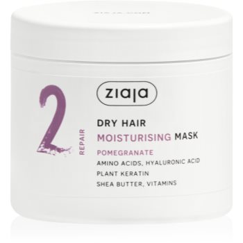 Ziaja Plant Essentials Pomegranate Masca hidratanta par pentru par uscat