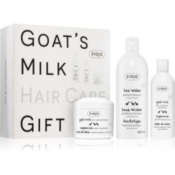 Ziaja Goat\'s Milk set cadou pentru păr uscat și deteriorat