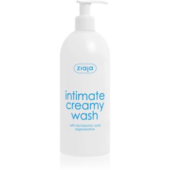 Ziaja Intimate Creamy Wash gel calmant pentru igiena intimă notino.ro