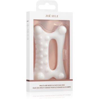 Zoë Ayla Multi-Use Body & Face Gua Sha accesoriu de masaj pentru fata si corp