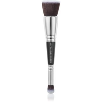 ZOEVA 801 Complexion Duo Brush pensula pentru machiaj fata-verso