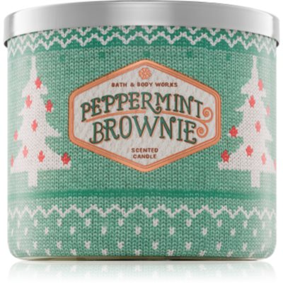Bath & Body Works Peppermint Brownie vela perfumada