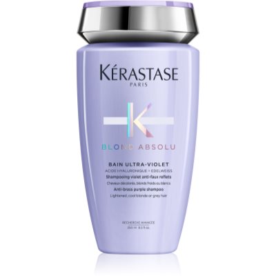 Kérastase Blond Absolu Bain Ultra-Violet samponfürdő szőkített, melírozott, hideg szőke hajra