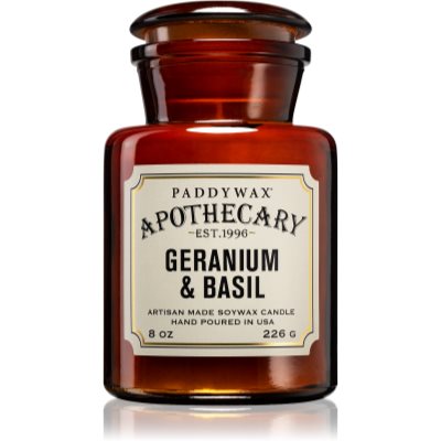 PaddywaxApothecary Geranium & Basil