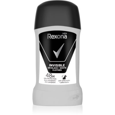 RexonaInvisible on Black + White Clothes