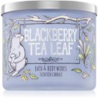 Bath and body top works blackberry tea leaf candle