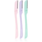 Brushworks Precision Eyebrow Razor Pastel