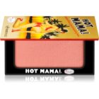 theBalm Mama® Hot blush e sombras em um