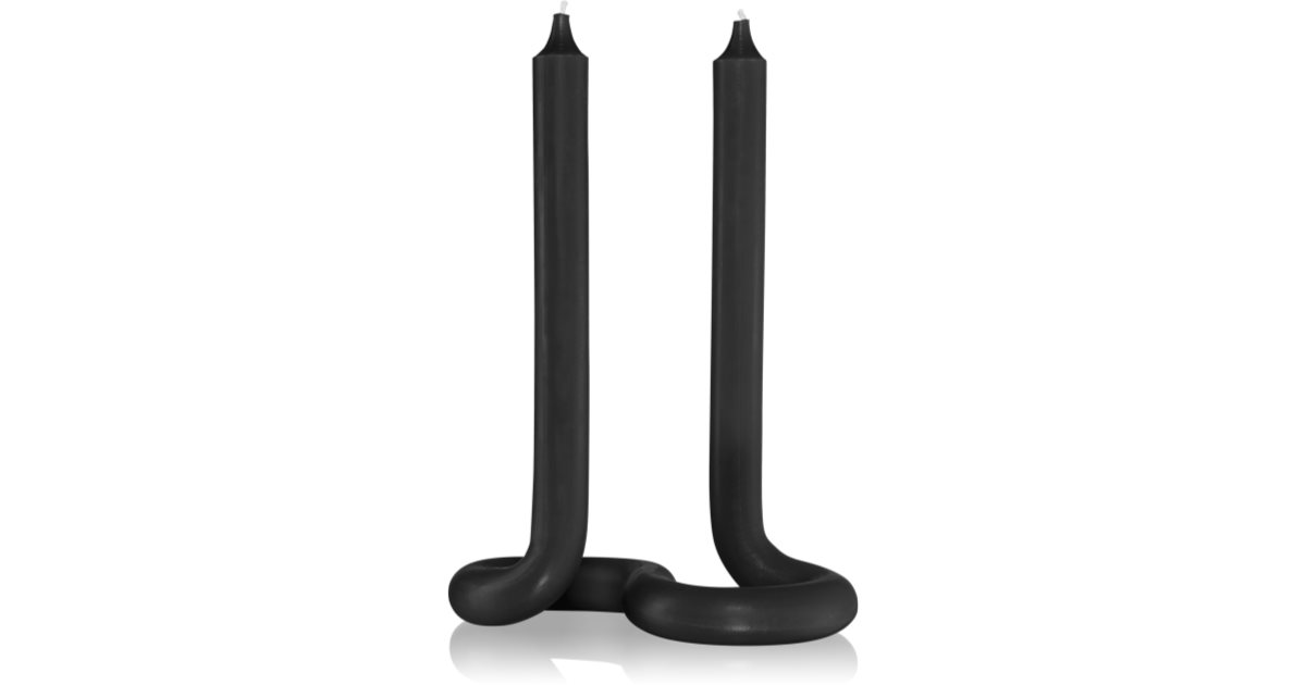 54 Celsius Twist Black decorative candle notino.co.uk