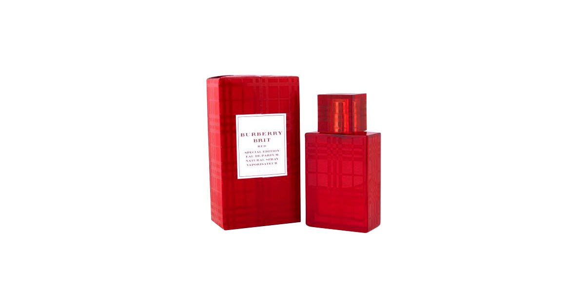 burberry brit red