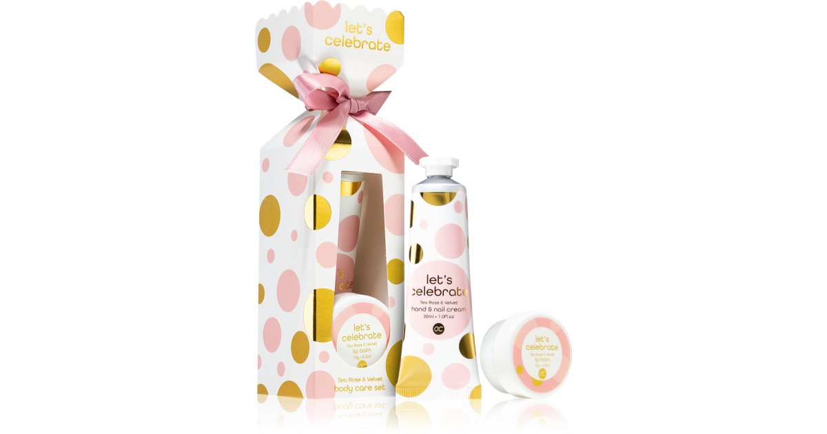 Rose Velvet Tea Accentra Let's Celebrate Tea Rose & Velvet Gift Set | notino.ie