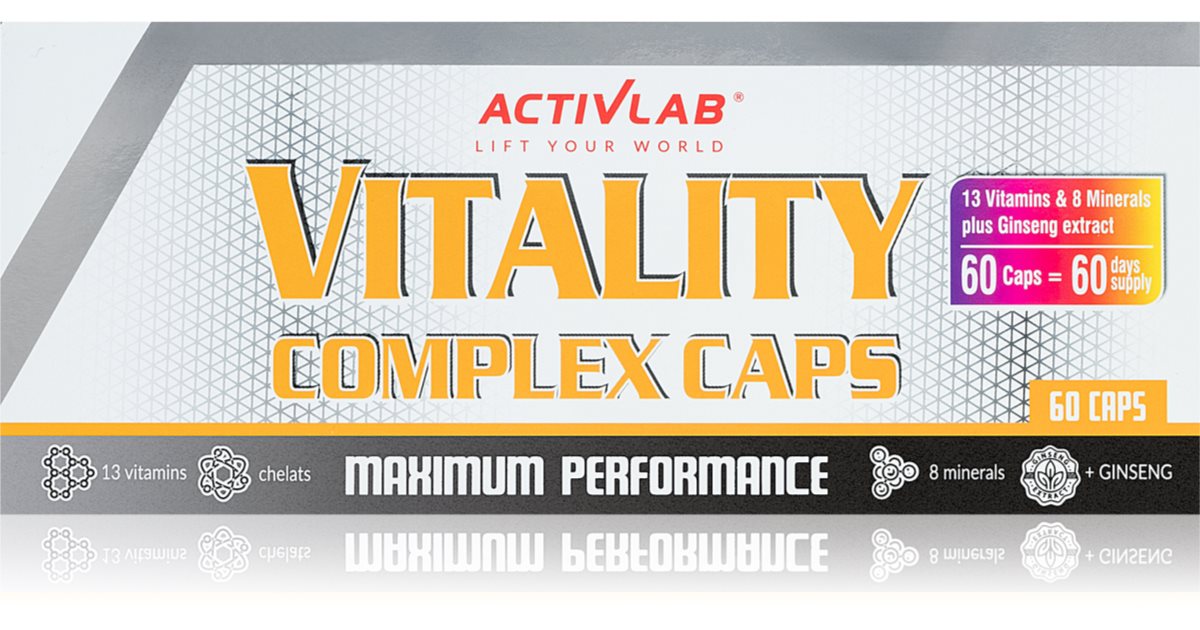 Activlab Vitality Complex Caps kompleksowa multiwitamina z minerałami