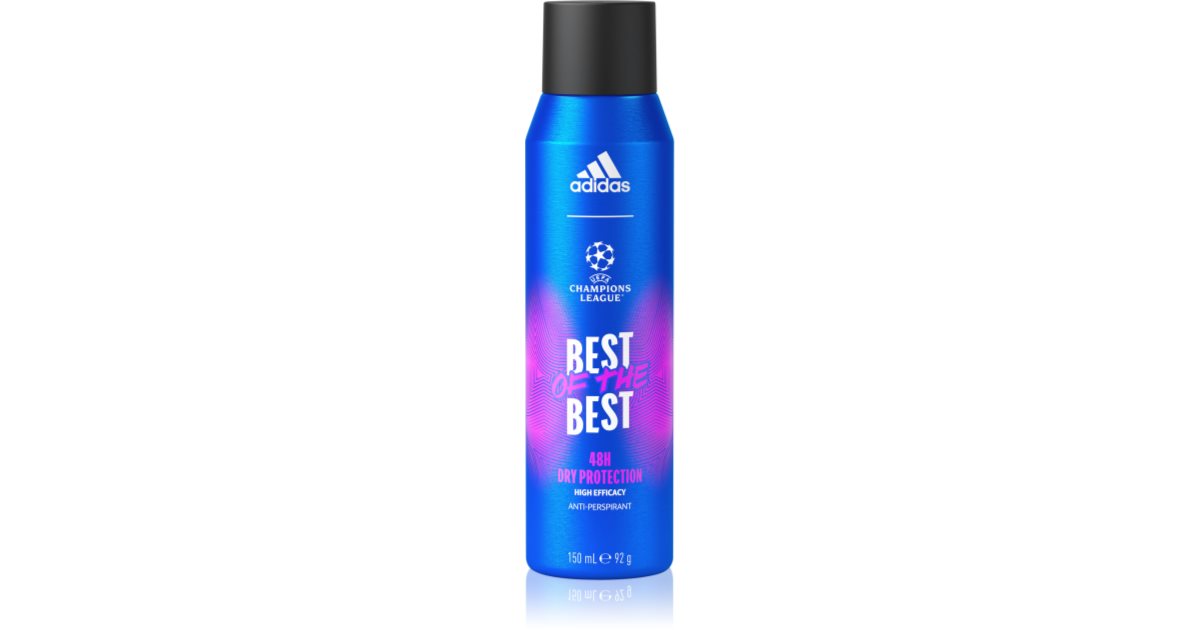 Adidas UEFA Champions League Best Of The Best antiperspirant spray 48h
