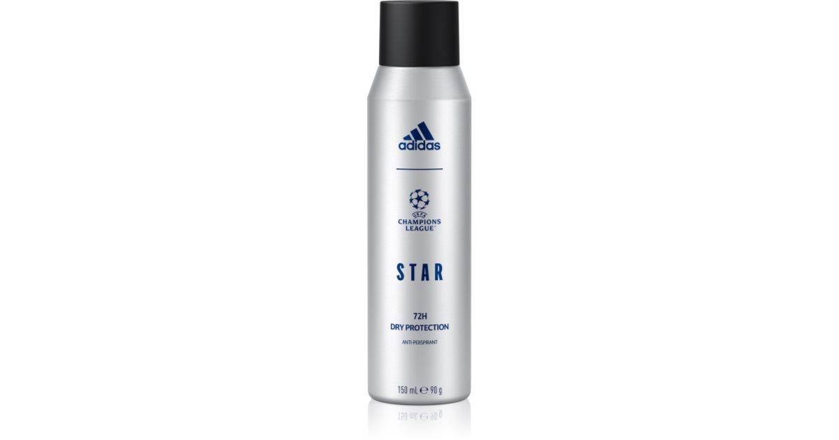 Adidas UEFA Champions League Star antitranspirante en spray 72h