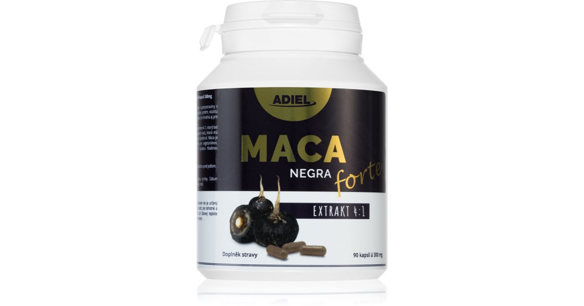 Adiel Maca negra forte kapsle pro podporu správné hormonální činnosti ...