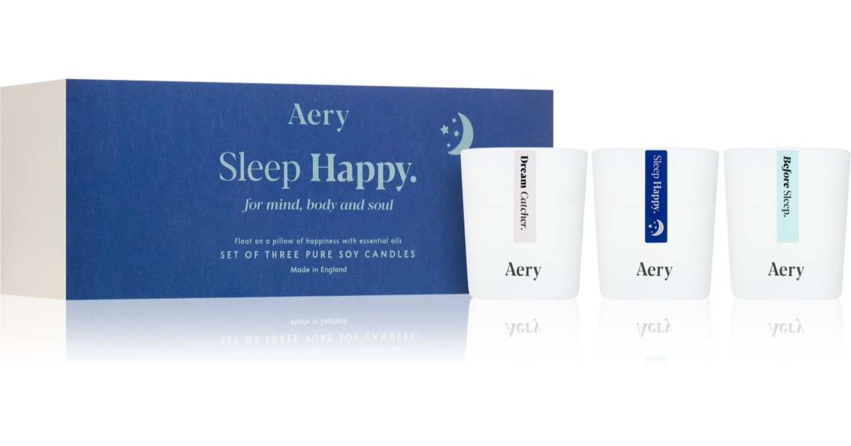 Aery Aromatherapy Sleep Happy scented candle notino.co.uk