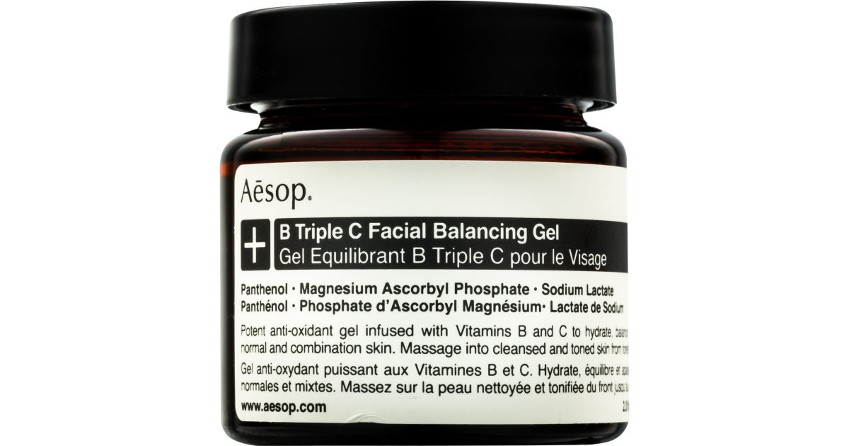 Aēsop B Triple C Facila Balancing Gel Antioxidant Face Gel With