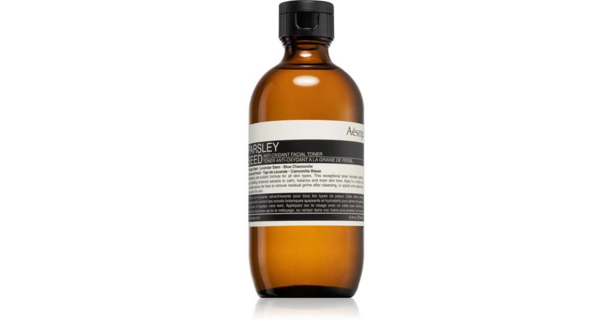Aēsop Skin Parsley Seed Antioxidant Facial Toner notino.co.uk