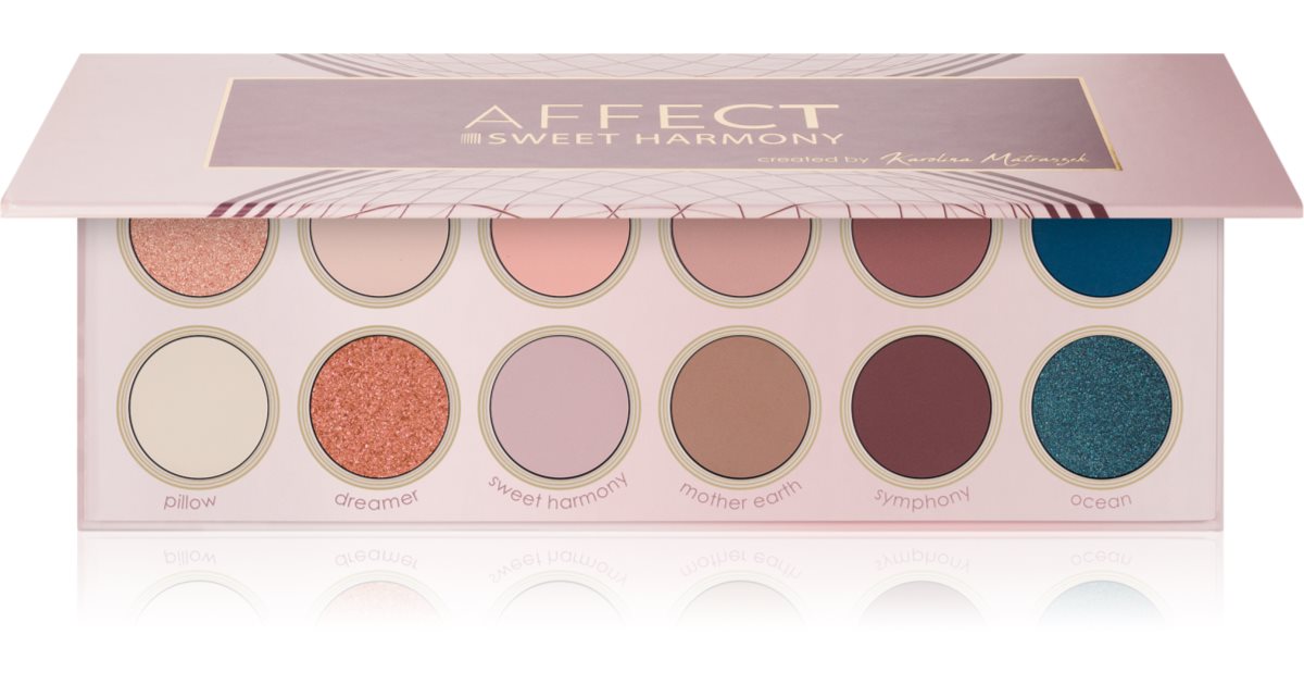 Affect Sweet Harmony paleta cieni do powiek