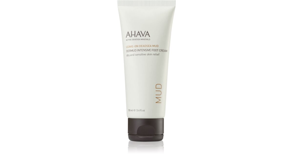 AHAVA Dead Sea Mud highimpact foot cream for dry and sensitive skin