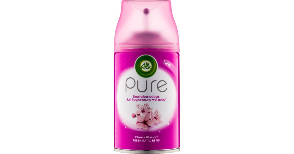 Air Wick Pure Cherry Blossom deodorante automatico per ambienti 250 ml  ricarica