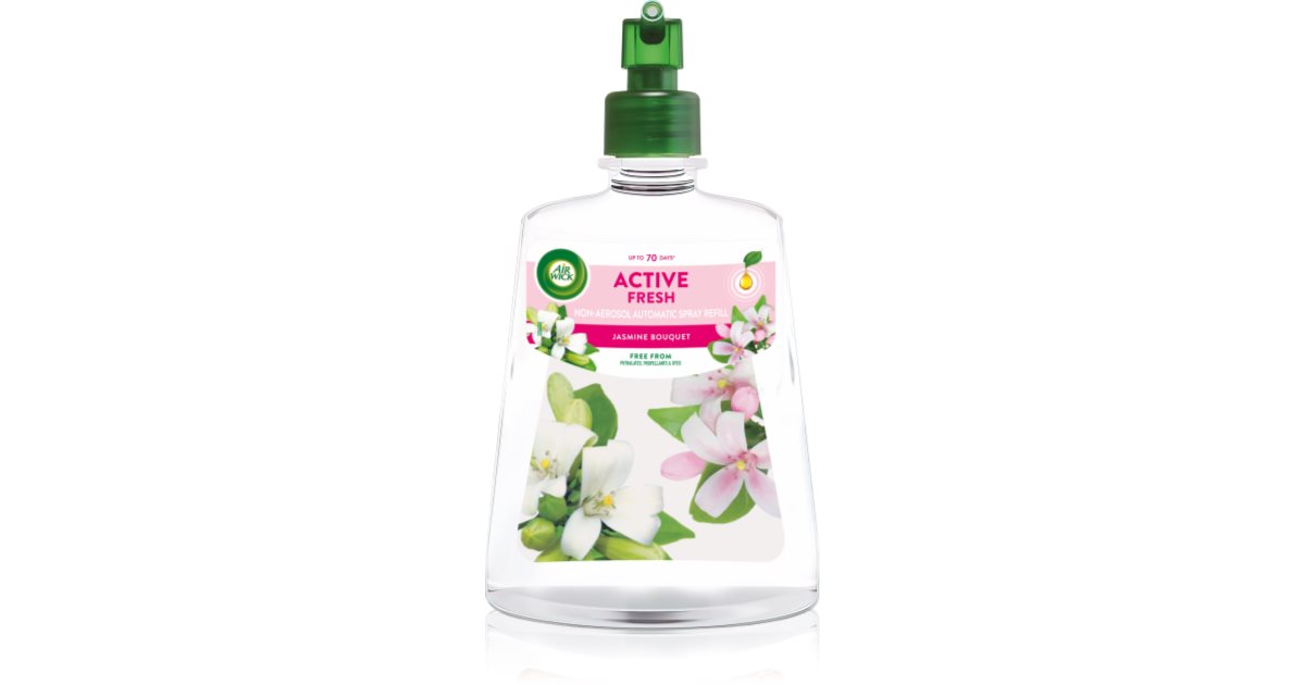 Air Wick Active Fresh Jasmine Bouquet désodorisant recharge | notino.fr