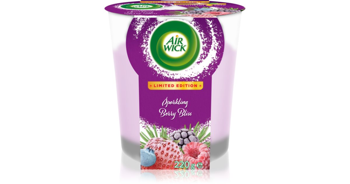 Air Wick Essential Oils Sparkling Berry Bliss XXL scented candle