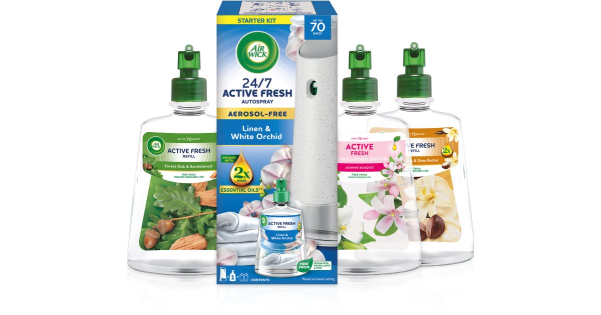 Air Wick Active Fresh Coffret cadeau | notino.fr