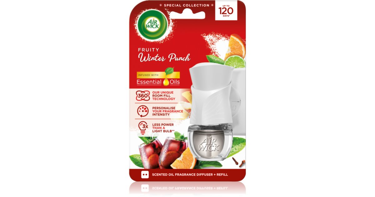 Air Wick Electric Winter Punch diffuseur électrique de parfum d